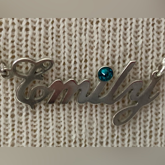 Jewelry - Emily Sterling necklace Silver 18”